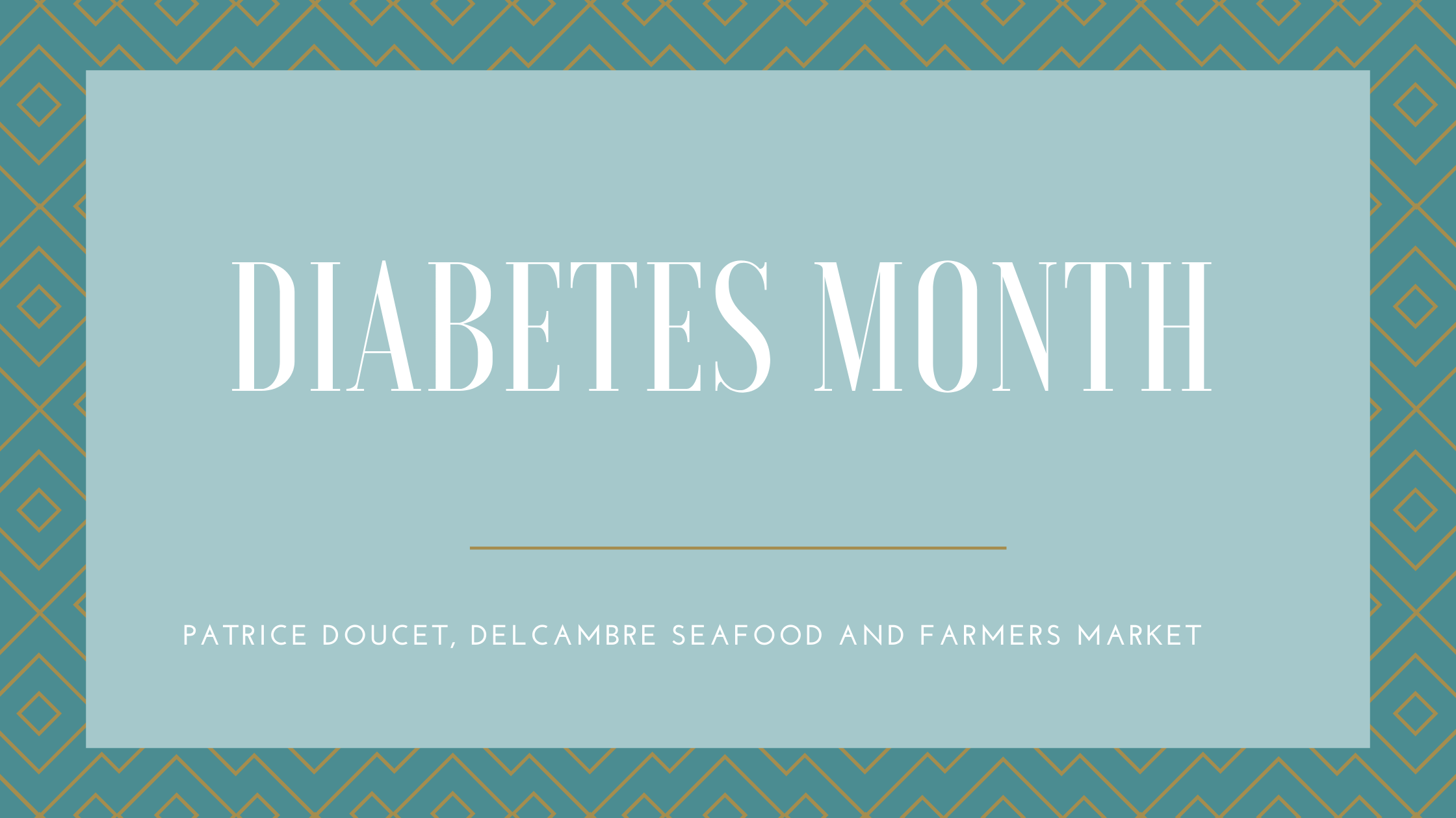 November is Diabetes Month